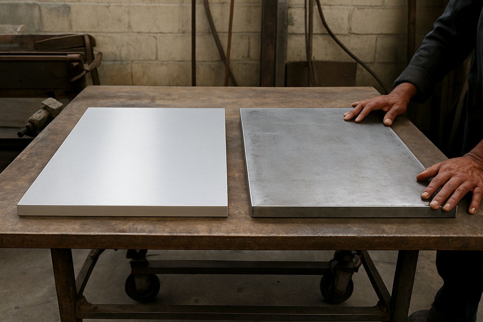 Aluminium or Steel