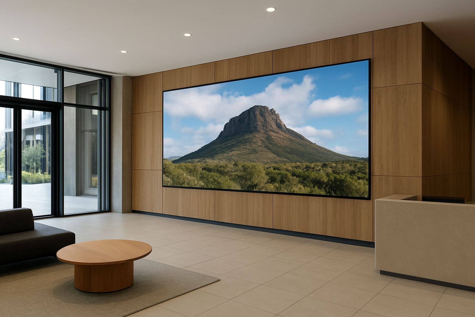 Indoor LED Lobbies