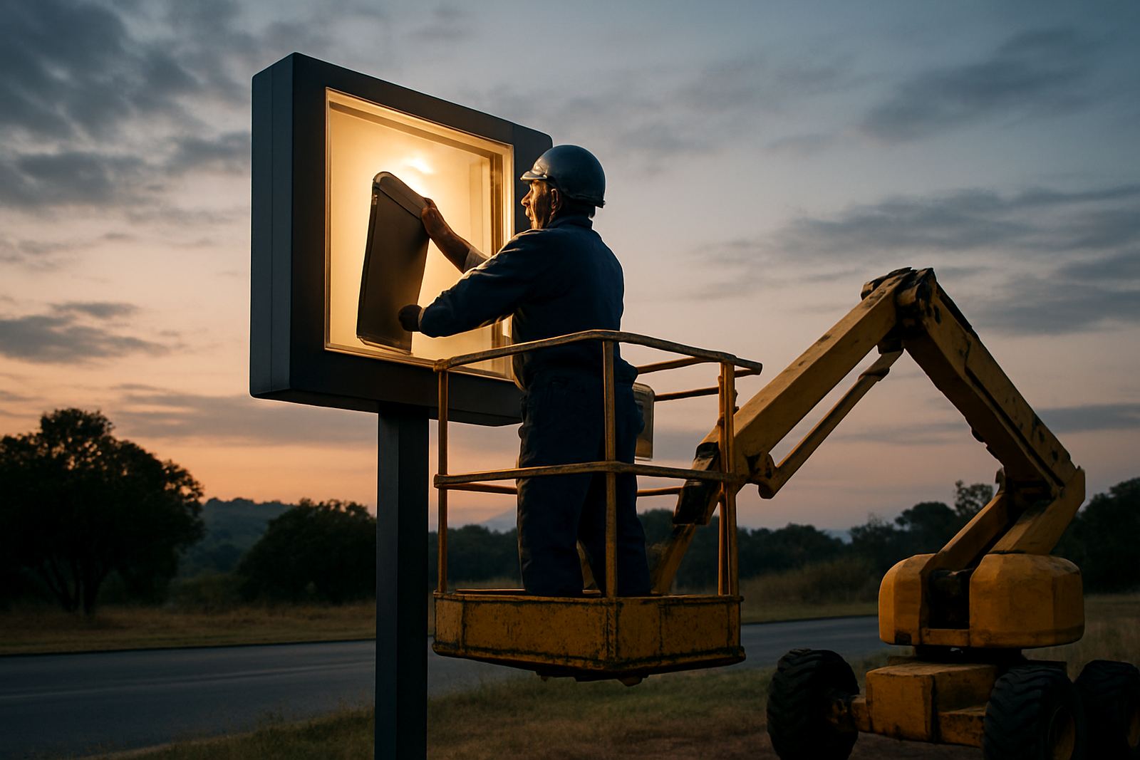Servicing Illuminated Signs