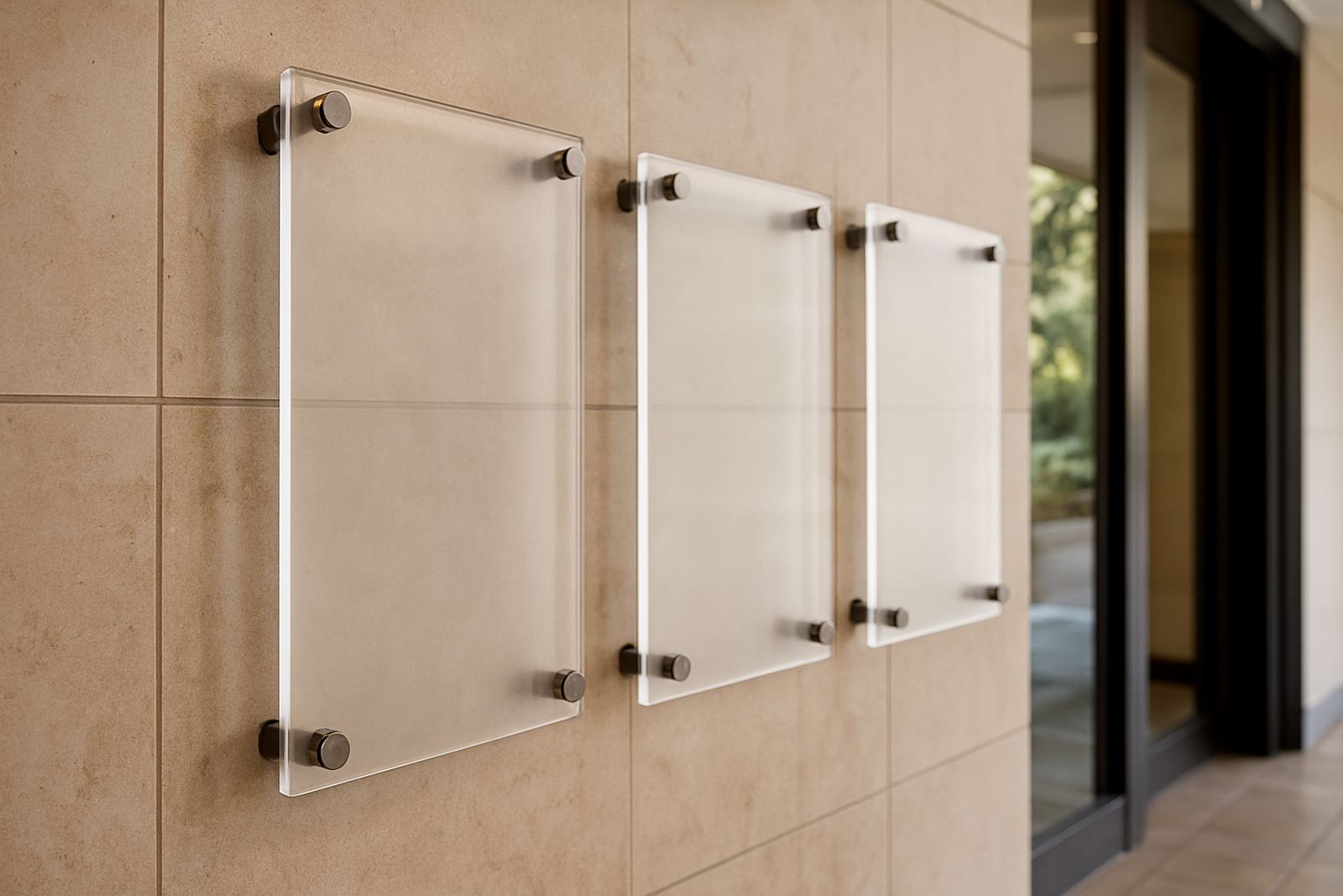 Acrylic Face Signs